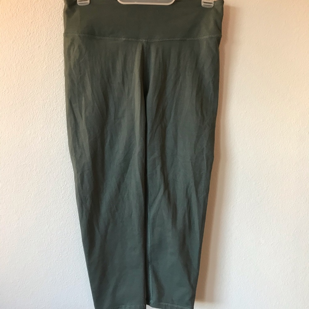 Sage green crop Fabletic leggings